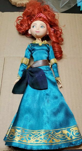 Disney Parks Princess Merida Brave Doll Euc