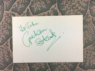 Graham Stark - Superman Iii - Son Of The Pink Panther - Blind Date - Autograph 1965