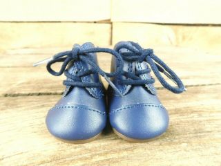 Retired American Girl Addy Shoes And Socks Set Blue Boots Only
