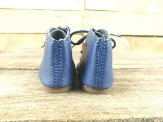 Retired American Girl Addy Shoes and Socks Set Blue Boots Only 2