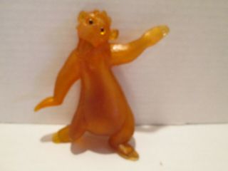 Vintage Oily Rubber Jiggler Russ Berrie Cal Themes ? Character Baloo Bear Disney