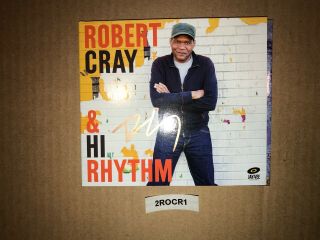 Robert Cray Signed Autographed Cd And Hi Rhythm Stevie Ray Vaughn Eric Clapton
