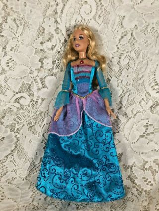 Barbie Island Princess Singing Rosella Doll (still Sings) Blue Dress