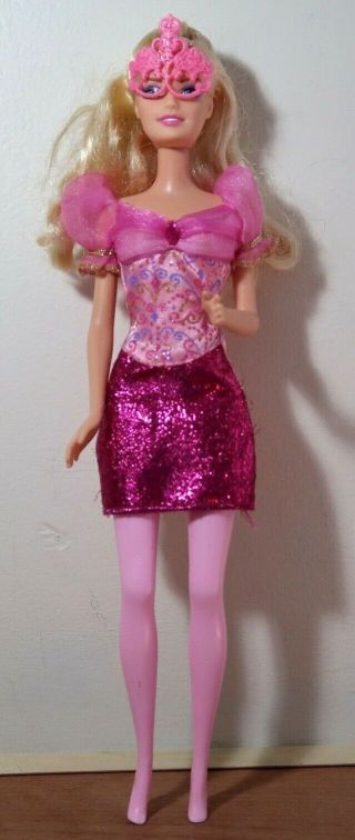 2009 Mattel Barbie & The 3 Three Musketeers Corinne Doll W/pink Mask