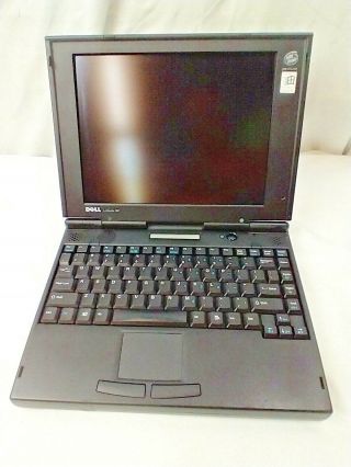 Vintage Dell Latitude Lm - Laptop Computer - Windows 95