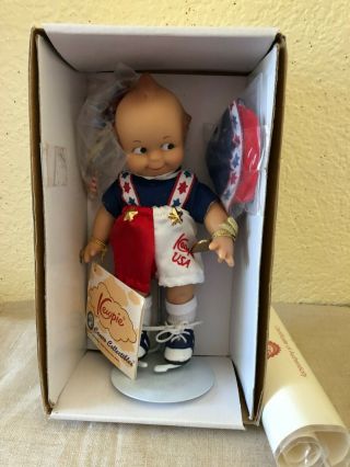 8 " Kewpie Doll Yankee Doodle V3020 Cameo Collectibles