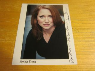 Jenna Stern Actress Autographed Signed 8x10 Photo " Law & Order: Svu  Hitch "