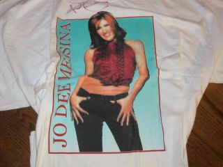 Country Music Star Jo Dee Messina Signed Autographed Autograph Shirt Size Xxl 2x