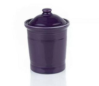Fiesta® Small 1 Qt.  Kitchen Canister/cookie Jar | Mulberry