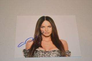 Sexy Actress Megan Fox Autographed Signed 8x10 Photo