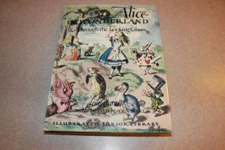 Alice In Wonderland/through The Looking Glass Vintage Hb Book,  1946 - 1st Edition