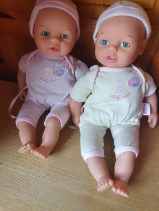 My Little Baby Born Twin Dolls Interactive