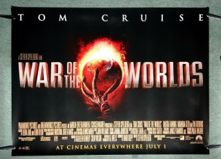 War Of The Worlds (2005) Uk Advance D/s Quad Movie Poster - Tom Cruise