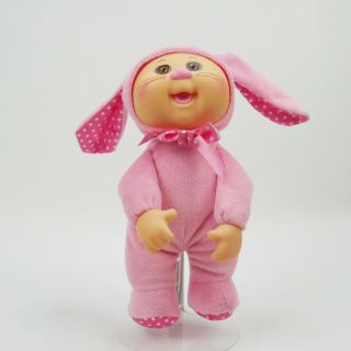 Cabbage Patch Kid Cutie Pink Bunny Plush Doll Easter Spring 10 Inch Toddler Girl