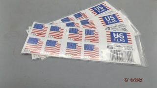Us Flag Forever Stamps 10 Books Sheets Of 20 Book Sheet Stamp Total 200 C - 1