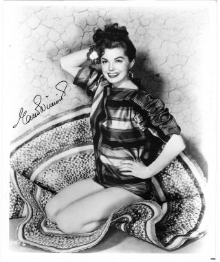 Esther Williams Signed Autographed Pin Up Photo Movie Star 1940 