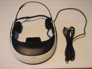 Sony Hmz - T1 Hmzt1 Head Mounted Display Headset /// Vintage Sony Vr Oculus