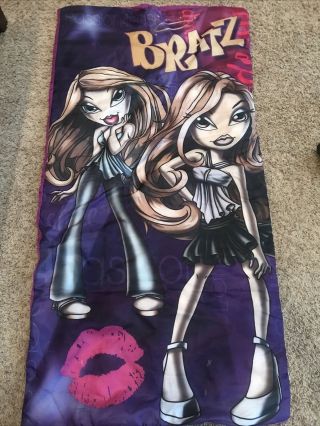Sleepover Bratz Dolls Kids Sleeping Bag Blanket Collectible