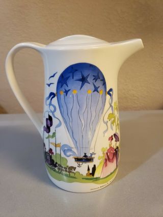 Villeroy & Boch Le Ballon Coffee Pot With Lid 7.  1/2 " Tall Nwot
