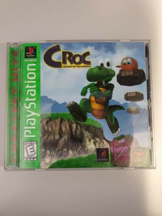 Croc Legend Of The Gobbos (sony Playstation 1,  1997) Vintage Complete