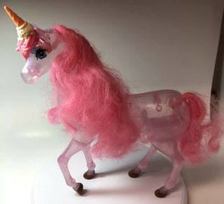Barbie Dreamtopia Pink Unicorn Horse With Ice Cream Cone Horn Animal Pet Mattel
