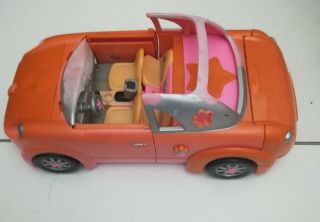 Vintage 2002 Polly Pocket Pink Extendable Limo Car With Pool In Back