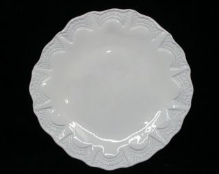 Vietri Incanto White Salad Plate - Lace - 8 5/8 " - 0711h