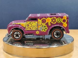 Vintage Hot Wheels Redline 1974 Funny Money Purple Org.  Paint Vg 7 Out Of 10