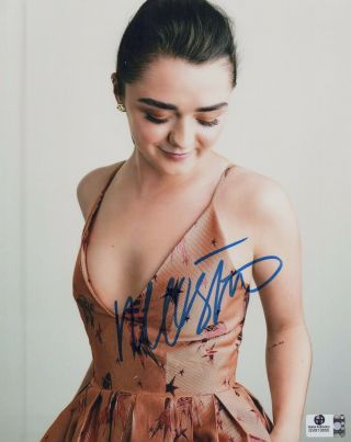 Maisie Williams Authentic Signed Autographed 8x10 Photograph Ga