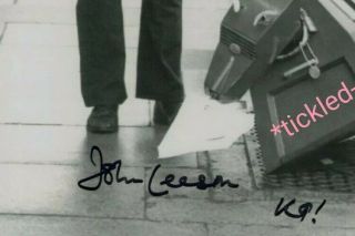 Dr.  Who actor John Leeson/voice of K - 9 signed 8x10 Photo w/COA 2