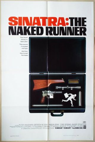 The Naked Runner 1967 Frank Sinatra Us One Sheet Poster
