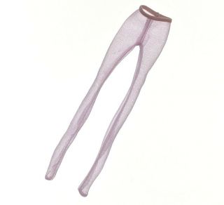 Monster High - Abbey Bominable - 1st Wave - Pink Hose Stockings Tights Only Dam