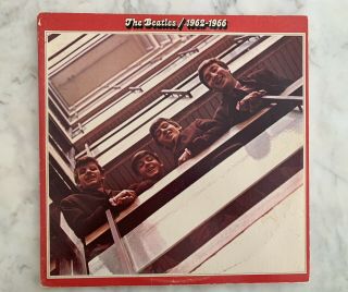 The Beatles/1962 - 1966 Vintage Vinyl 2 - Lps Gatefold Cover Capitol Sbk0 - 3403 1973