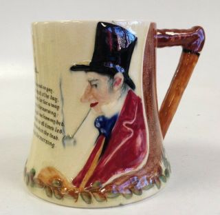 Vintage Crown Devon Porcelain Mug Tankard John Peel Handpainted Collectible 357