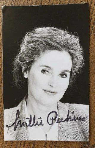 Millie Perkins,  Signed Autographed Photo Best Known For Anne Frank