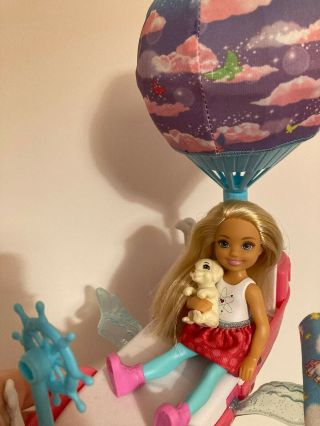 Barbie Dreamtopia,  Chelsea’s Dreamboat With Doll And Flapping Wings,  Toy Vehicle