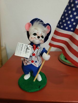 Yankee Doodle Boy Mouse Annalee Doll