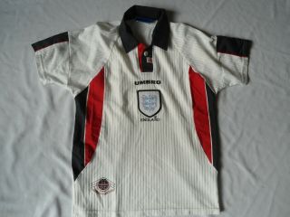 Vintage England 1998 Umbro Football Shirt Size X Small