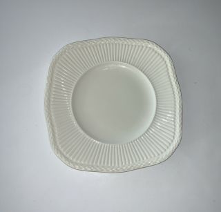 Wedgwood Edme 1 Square Luncheon Plate 8 3/4” Etruria Barlaston Made In England