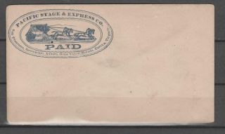 Lot 37.  27 - Us Local Cover Pacific Stage & Express Co.