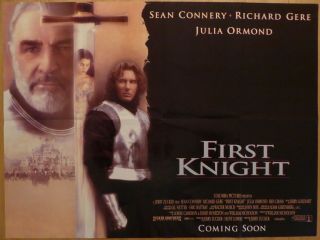 First Knight (1995) Uk Quad Film/movie Poster,  Sean Connery,  Richard Gere
