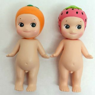 Sonny Angel Baby Doll Toy Figure Figurine Strawberry Orange