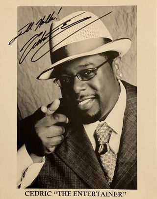Cedric The Entertainer Jsa Autographed Signed 8x10 Photo