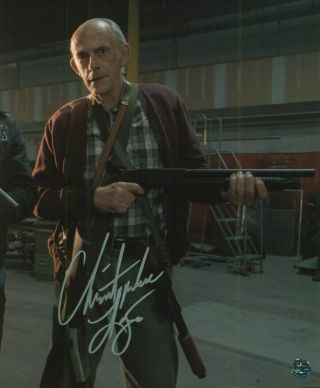 Christopher Lloyd 8 X 10 Autographed Photo Actor Back To The Future Trilogy