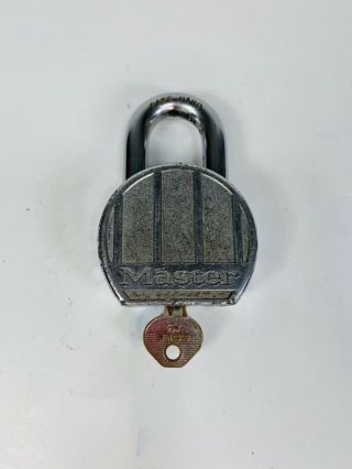 Vintage Master Lock Co.  No.  230 " Heavy Duty Padlock Case Hard