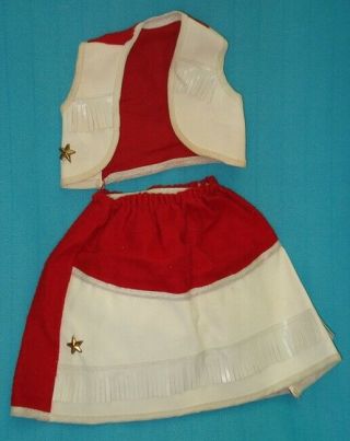 Vintage Terri Lee Cowgirl Outfit