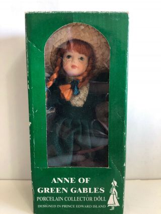 Anne Of Green Gables Doll 7 " Porcelain Collector Prince Edward Island