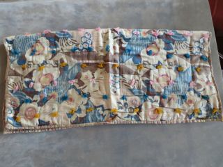 1950 Or 1960 Vintage Hand Tied Doll Quilt