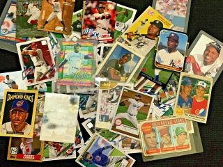 100 Baseball Cards Rookies,  Vintage,  1950’s - 2021 Griffey,  Tatis,  Trout,  Ohtani,