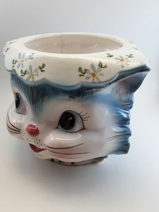 Vintage Lefton Miss Priss Cookie Jar With Teapot